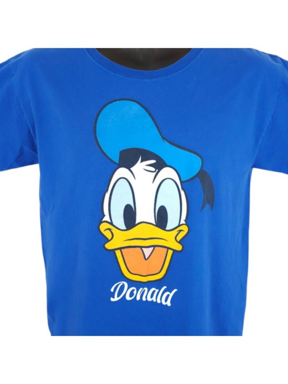 Donald Duck T Shirt Mens Size Medium Blue Walt Disney